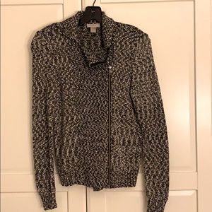 Zippered Cardigan